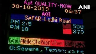 Delhi Witnesses 'Very Poor' Air Quality, No Respite From Smog Before Friday