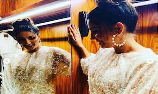 Photos: Sapna Choudhary ने पहनी ट्रांसपेरेंट ड्रेस, फिर पूछा किस-किसको ...पसंद है?