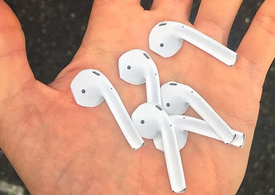 Artist Prints Fake AirPod Stickers and Puts Them Across San Francisco to Prank People