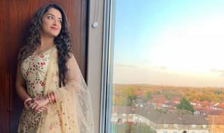 Bhojpuri Bombshell Amrapali Dubey Looks Hot And Gorgeous in Beige Ethnic Wear in London, Picture Goes Viral