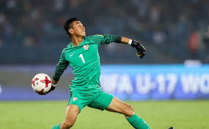 Young Goalkeeper Dheeraj Singh Earns Maiden Call-up in Indian Team for FIFA World Cup Qualifiers