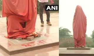 जेएनयू में शरारती तत्‍वों ने स्‍वामी विवेकानंद की मूर्ति में तोड़फोड़ की