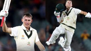 Adelaide oval ausvpak pink ball test david warner marnus labuschagne hits centuries put australia in command against pakistan in day night test