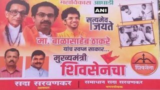 'Balasaheb Thackeray's Dream Fulfilled...': Here's What The Poster Put Near Sena Bhavan Reads