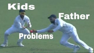 Pink-Ball Test: Rohit Sharma's One-Handed Catch on Day 1 at Eden Gardens During India-Bangladesh Has Become a Hilarious Meme on Twitter | SEE POSTS