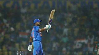 3rd T20I: Shreyas Iyer Half-Century Resurrects India After Rohit Misfires