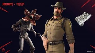 Fortnite brings back Chief Hopper and Demogorgon Outfits for Stranger Things Day