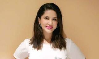 Sunny Leone Ups The Glam Quotient in Simple White Top And Shimmery Silver Skirt, Pictures go Viral