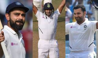 India First Team in Test History to Register Four Consecutive Individual Double Hundreds