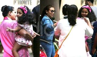 First Pictures: Rani Mukerji's Daughter Adira Chopra Clicked For The First Time in 3 Years