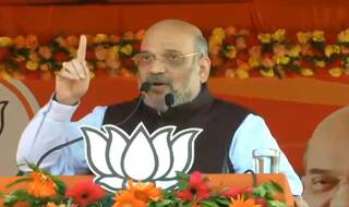 झारखंड में बीजेपी अध्‍यक्ष अमित शाह ने कहा, अयोध्‍या में गगनचुंबी राम मंदिर बनेगा
