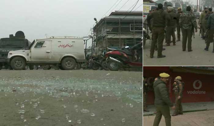 Image result for srinagar university grenade