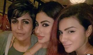Mandira, Aashka And Mouni Give Major BFF Goals as They Pose For The Camera