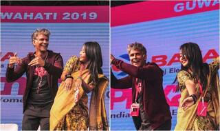 Milind Soman-Ankita Konwar's Bihu Dance Video Breaks The Internet