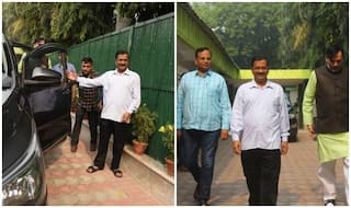 केजरीवाल कार पूल करके पहुंचे दफ्तर, कहा- Odd Even स्कीम का करें पालन