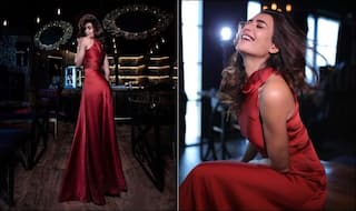 Karishma Tanna's Sultry Pictures in Red Hot Dress Set The Internet Ablaze, Fans Demand 'Zillion Likes'