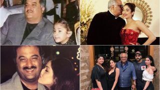 Janhvi Kapoor's Throwback Pictures With Late Sridevi as She Wishes Boney Kapoor on Birthday Sets Internet's Heart Melting