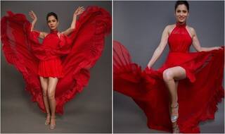 Ankita Lokhande Leaves Fans Heart-Eyed Over Sultry Pics in Sizzling Red Dress | See Viral Post