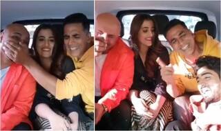 Akshay Kumar Celebrates With B Praak-Nupur Sanon as First Music Video 'Filhall' Crosses 100 Million