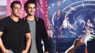 Aayush Sharma Fulfills His Dream of Performing on Stage With Brother-in-Law Salman Khan