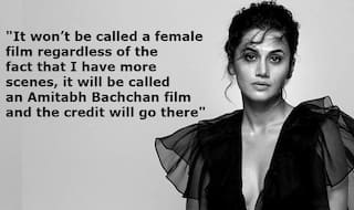 Taapsee Pannu Calls Out Pay Disparity in Industry, Says Credit of Badla Went Solely to Amitabh Bachchan Initially