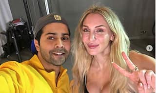 When Varun Dhawan Made WWE Wrestler Charlotte Flair Bollywood Ready