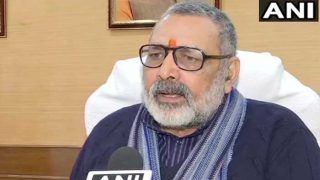 If Officials Don't Listen to You, Hit Them With Bamboo Sticks: Giriraj Singh to Begusarai Residents | WATCH VIDEO
