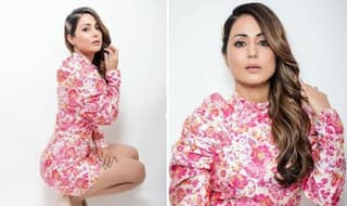 Hina Khan Looks Stunning in Floral Pink Mini Dress And Fans Can't Stop Praising Her