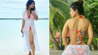 Hina Khan Flaunts Her Perfectly Toned Figure in Hot Halter Neck Bikini as She Vacays in Maldives