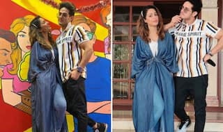 Bigg Boss Contestants Hina Khan, Priyank Sharma Flaunt Their Sizzling Chemistry at 'Raanjhana' Promotions