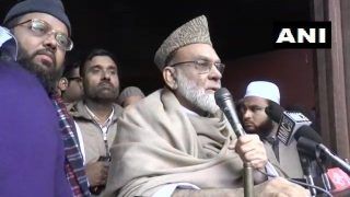 'Protest Peacefully, CAA Not Against Indian Muslims,' Delhi Shahi Imam Calls For Calm