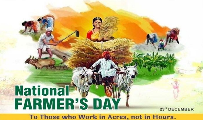 Today (December 23) - Farmers Day [Kisan Divas] Farmers are the backbone of  the nation. Shimla University celebrates Fa… | Farmers day, Farmer, Drawing  competition