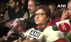 Pragya Thakur Sits on 'Dharna' Outside Bhopal Police Station, Demands FIR Against Congress MLA Over Burn Threats