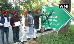 DSGMC Protests in Delhi, Demands Removal of Aurangzeb's Name From Books, Roads