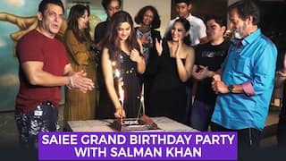 Saiee Manjrekar Celebrates Birthday With Dabangg 3 co-stars And Paps
