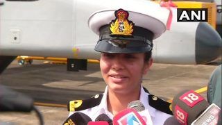 Sub Lieutenant Shivangi Becomes First Naval Woman Pilot, Joins Duty in Kochi Naval Base