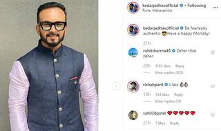 Kedar Jadhav Posts 'Fearlessly Authentic' Picture; Rohit Sharma Comments 'Zeher Bhai Zeher'