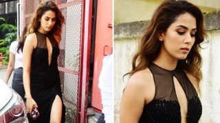 Mira Rajput Kapoor Looks Hot as She Comes Out in a Sexy Black Dress With Plunging Neckline