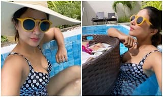 Hina Khan Shares Smoking Hot Pictures in Sexy Black Monokini as She Enjoys Floating Breakfast in Maldives