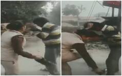 Watch | Woman Cop Thrashes Man With Shoe for Harassing School Girls in Kanpur, Video Goes Viral