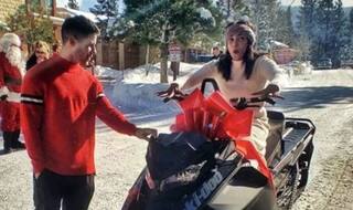 VIDEO: प्रियंका की ये 'क्रिसमस राइड' है काफी Adventurous, गाड़ी के पीछे पति को बिठाकर खाए हिचकोले 