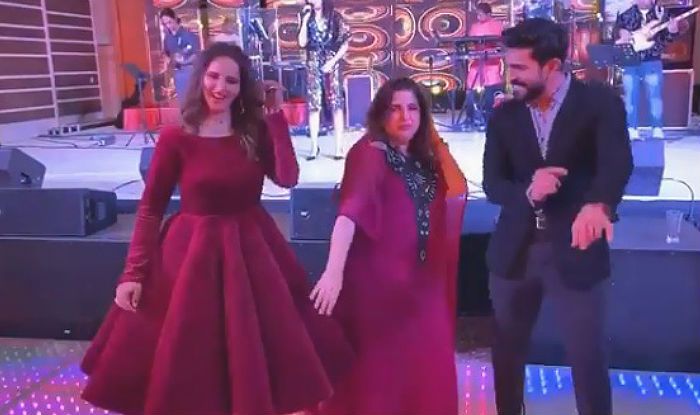 Farah Khan Dances With Her New Best Friend Ram Charan At Wedding