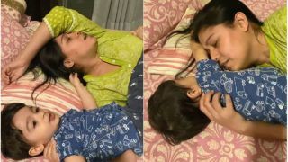 Sunidhi Chauhan And Son Tegh’s Video Singing ‘Kaate Nahin Katne’ is The Cutest Thing You Will See on Internet