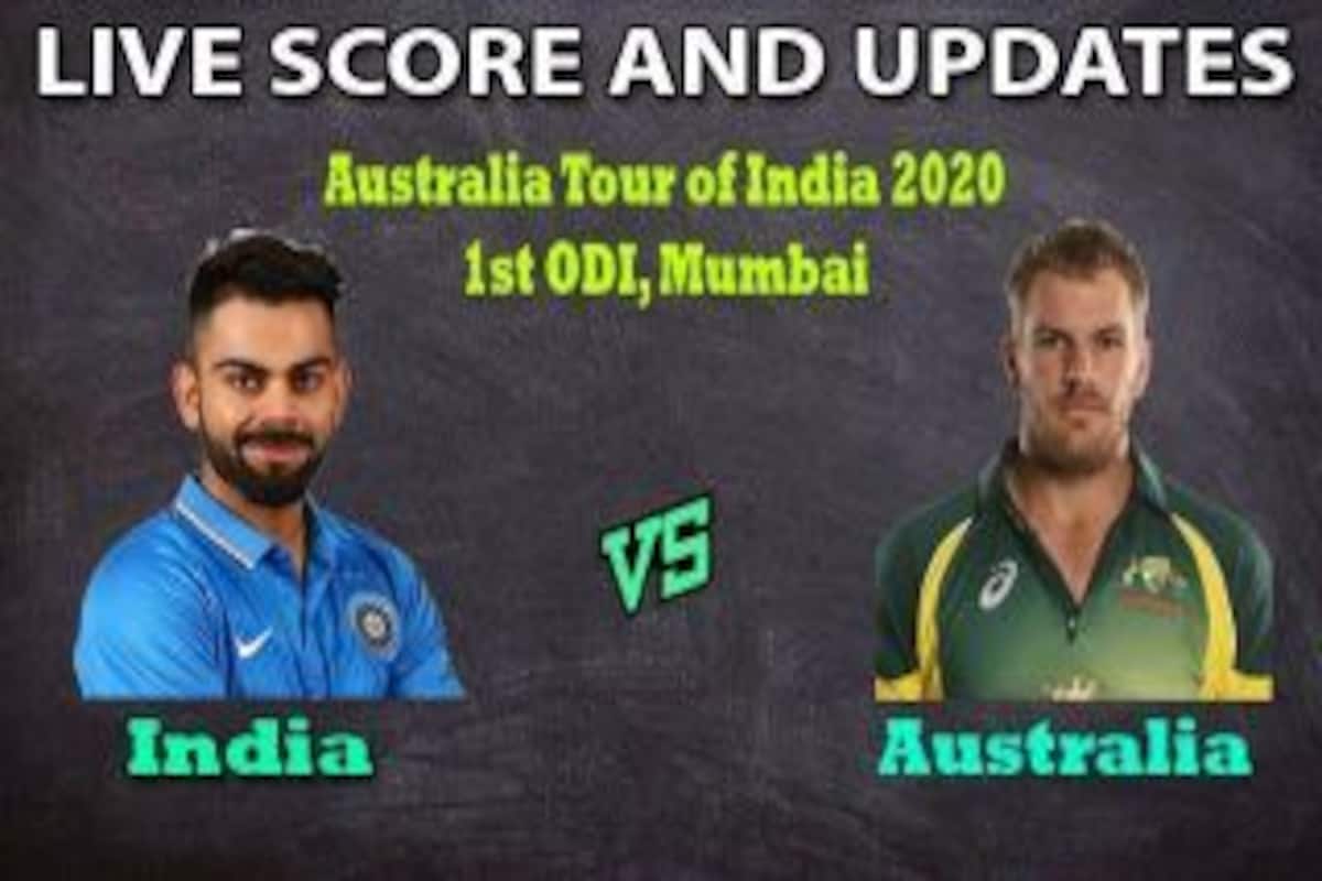 Ind Vs Aus 1st Odi Live Scoreboard - Shaer Blog