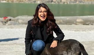 Jennifer Winget Plays With Street Dog on The Sets of 'Bayhadh 2' And it is 'Pure Joy' For Her