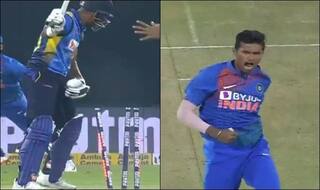 WATCH: Saini's 147.5 Kmph Yorker to Castle Gunathilaka is Unmissable