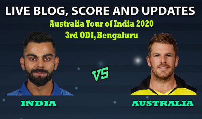 cricket score india vs australia 3rd odi