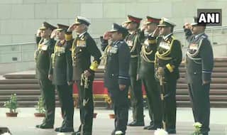 ArmyDay2020: आर्मी चीफ जनरल मनोज मुकुंद नरवणे और CDS जनरल बिपिन रावत ने शहीद जवानों को दी श्रद्धांजलि