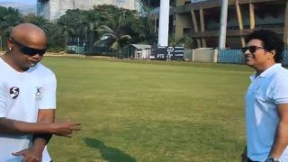WATCH: Tendulkar Challenges Kambli, Gives Him a Week to Rap 'Cricket Wali Beat'