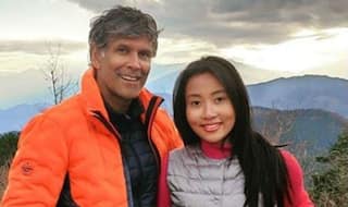 Milind-Ankita's Friday Faces From The Top of Mount Takao Give Couple Goals